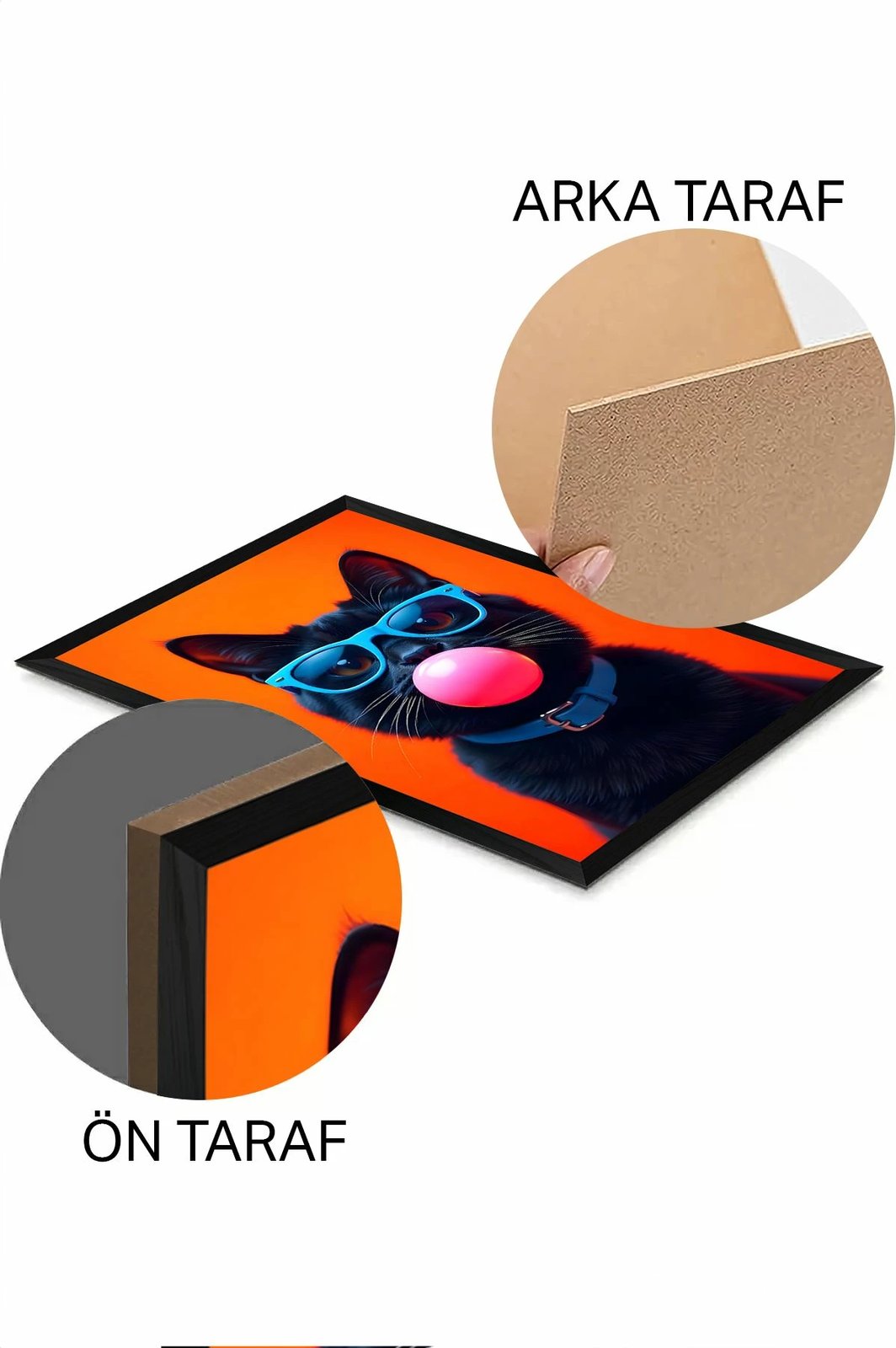 Pikturë dekorative, shumëngjyrëshe, Arthynmodel2030-19, 20x30cm