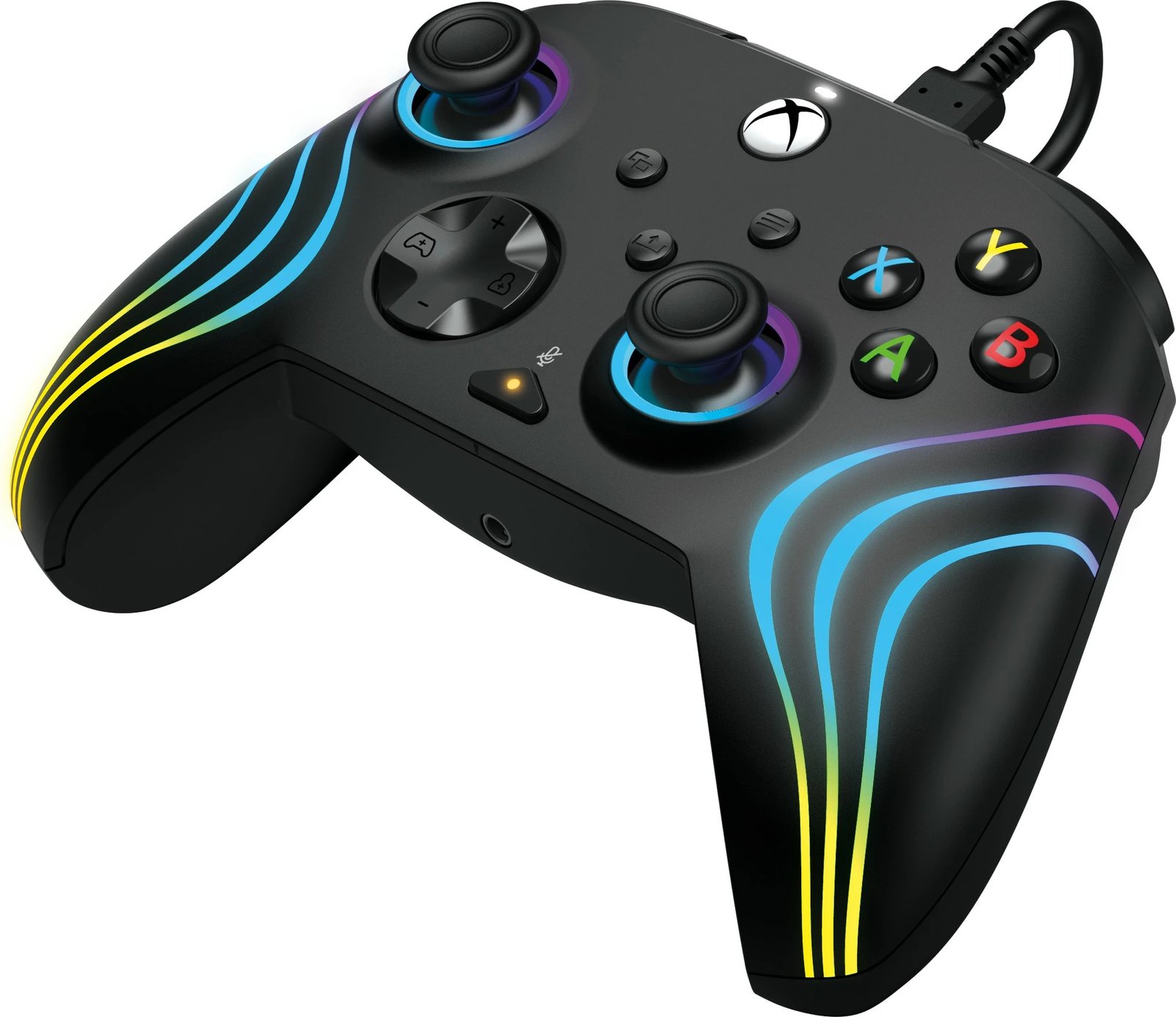 Gamepad PDP Afterglow Wave, PC, Xbox One, Xbox Series S/X, Wired, USB, i zi Gamepad PDP Afterglow Wave, PC, Xbox One, Xbox Series S/X, Wired, USB, i zi