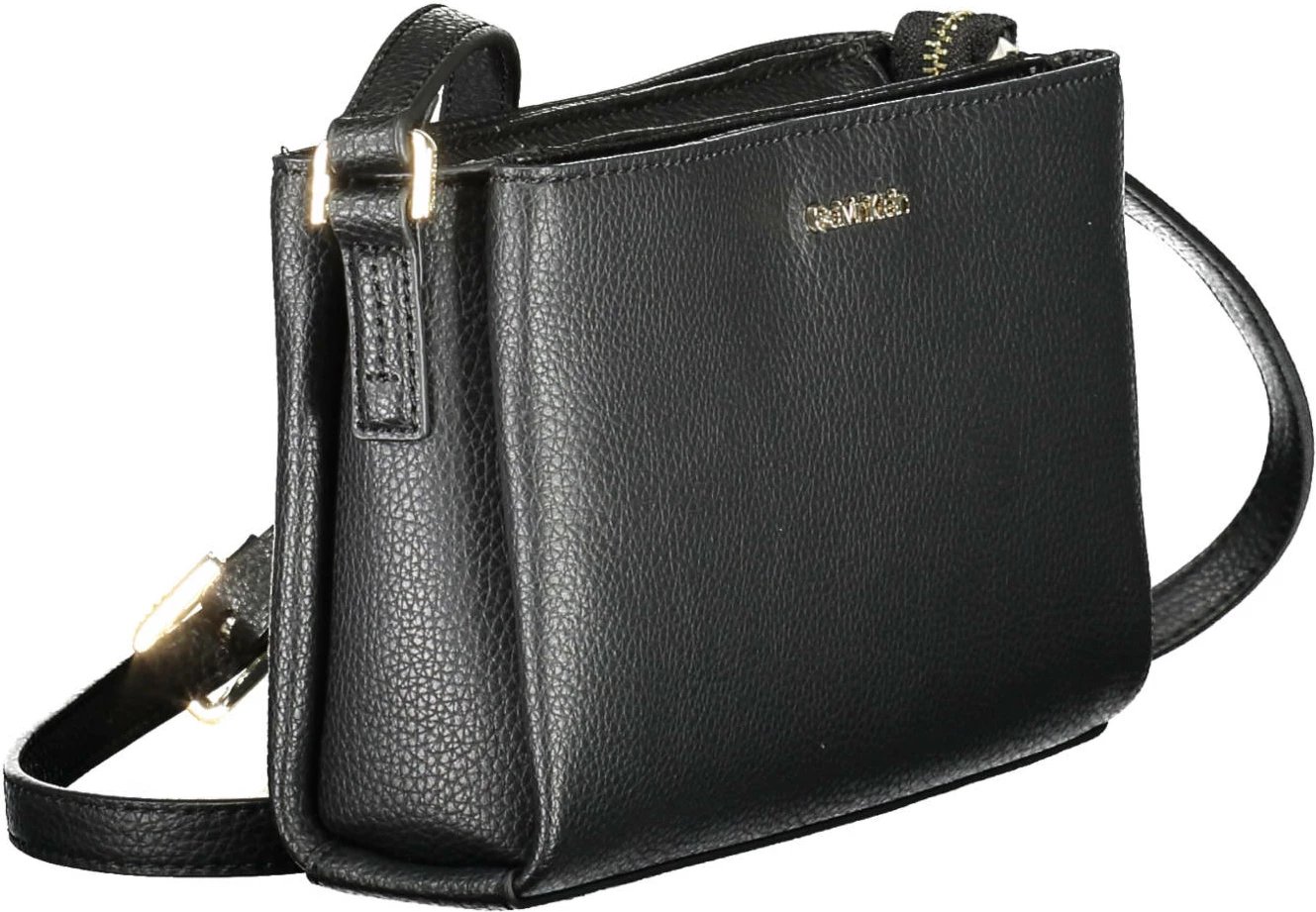 Çantë krahu për femra Calvin Klein, e zezë