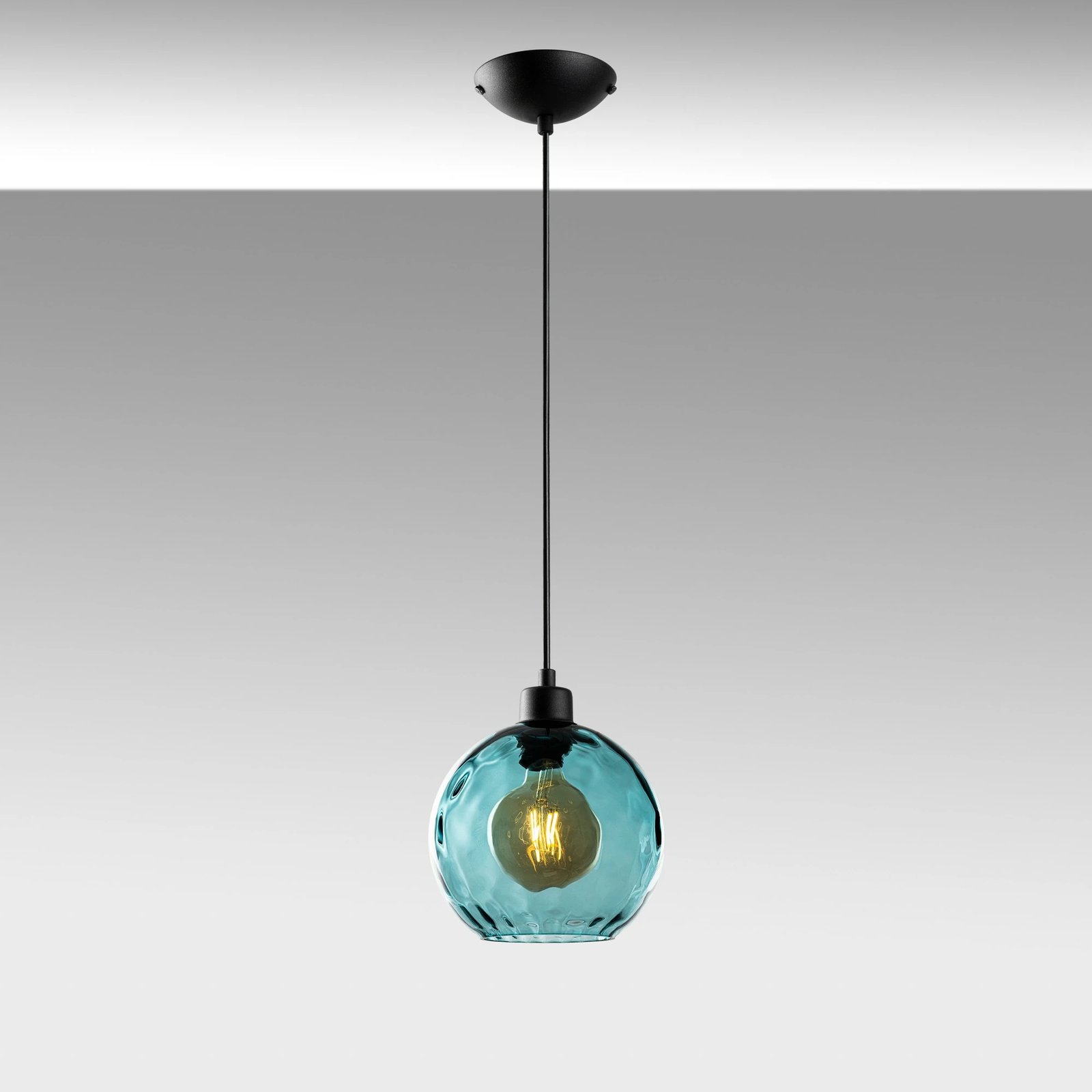 Llambë tavani Opviq, Benek, ngjyrë kaltër, 20-14302