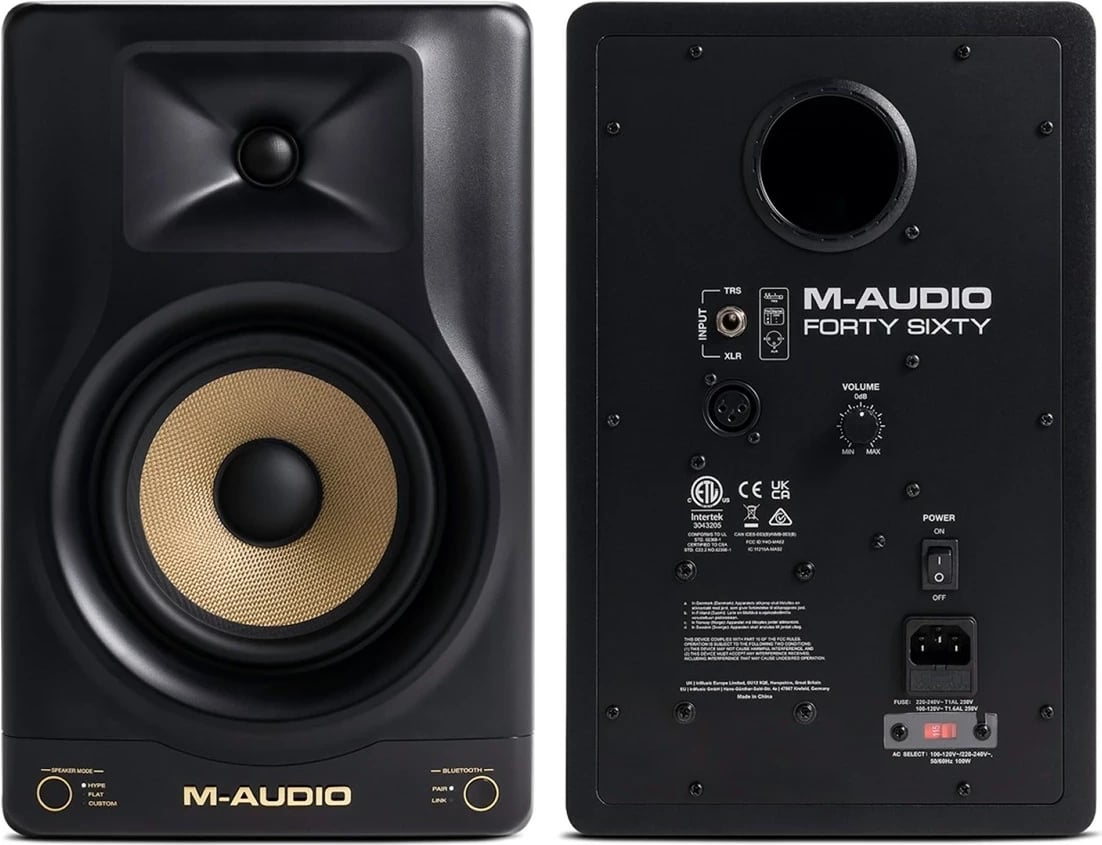 Monitor aktiv M-AUDIO Forty Sixty, 100 W, i zi