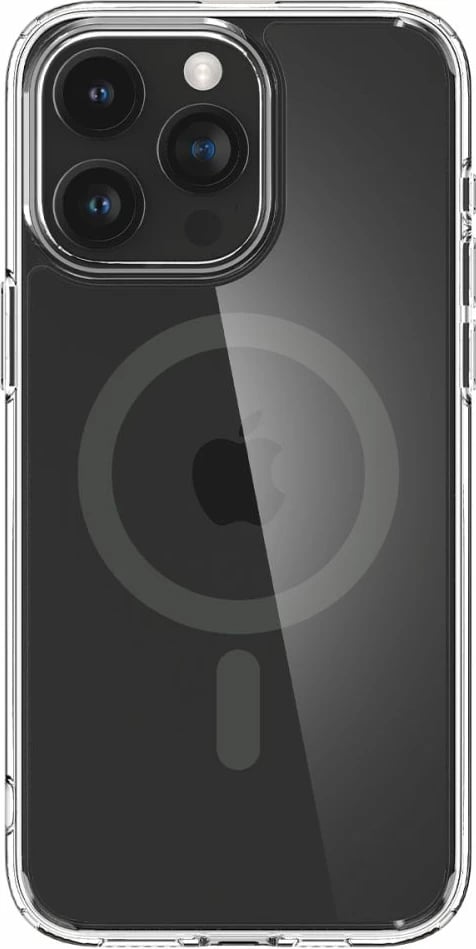 Mbështjellës Spigen Ultra Hybrid Mag për iPhone 15 Pro Max, MagSafe, grafit