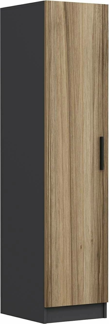 Dollap për rroba, ngjyrë arre dhe antracit, Skye Decor Minar Kale - 8734