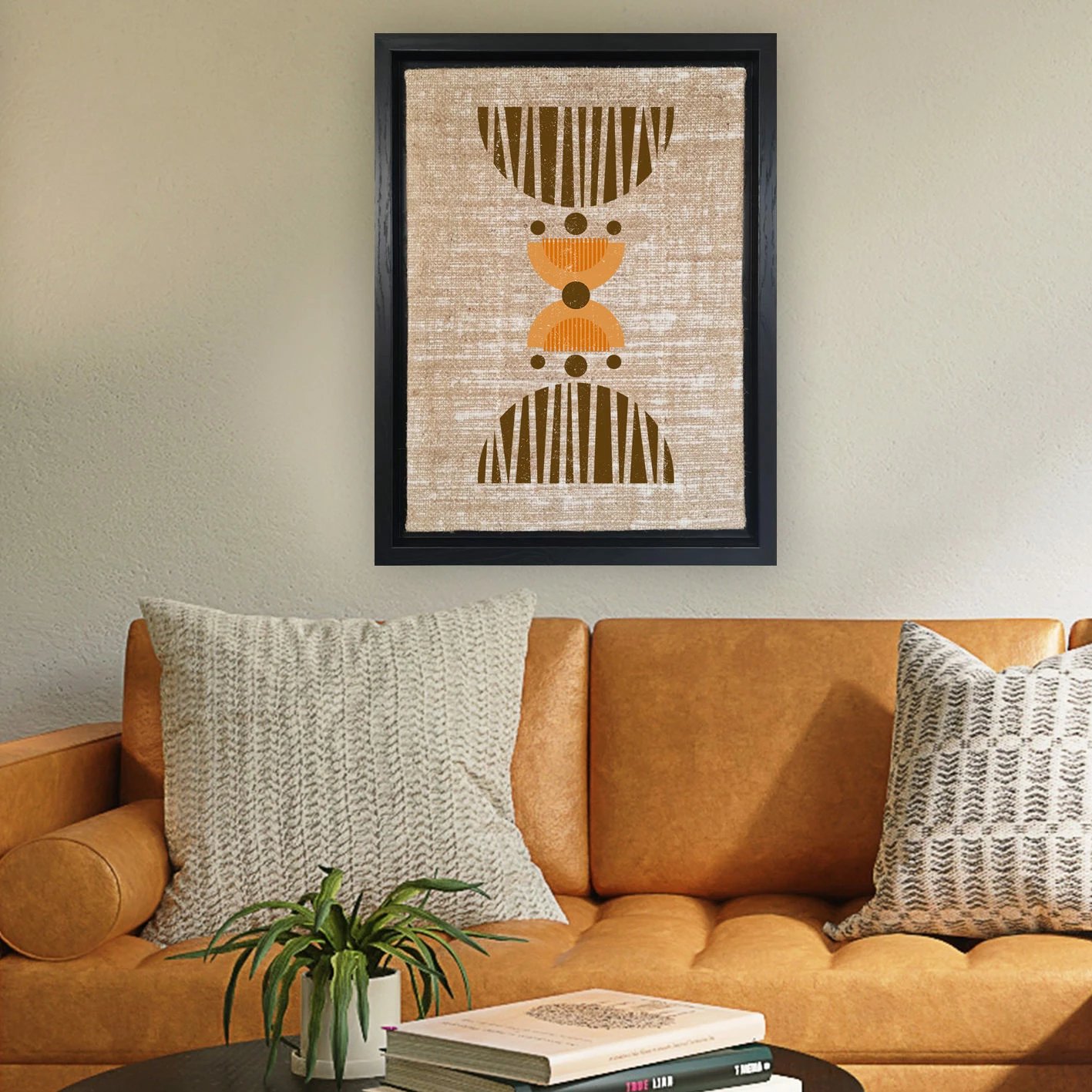 Pikturë dekorative në kanavacë, shumëngjyrëshe, Wallity LSJ11804037871 - 66x96cm