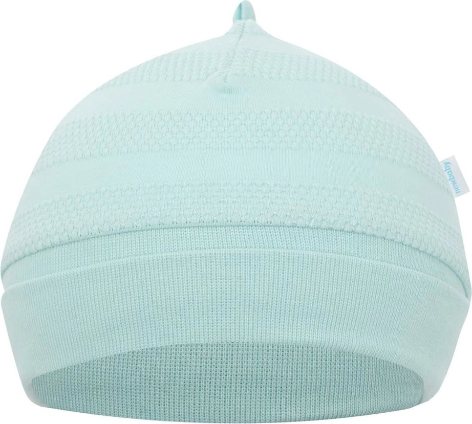 Set për foshnje 3-pjesësh, NEW BABY, I AM, madhësia 56 (0-3m), pambuk 100%, blu, set