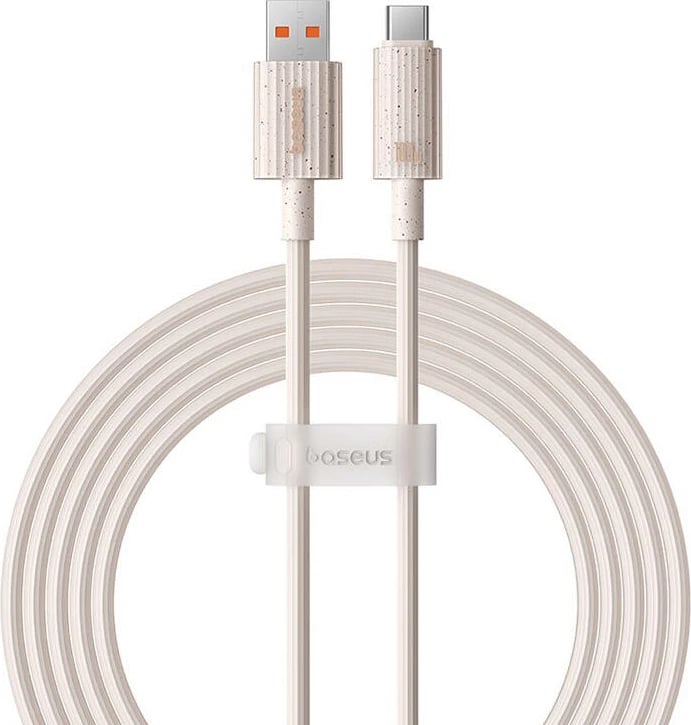 Kabllo karikimi i shpejtë Baseus Habitat Series, USB në USB-C, 2m, 100W, rozë