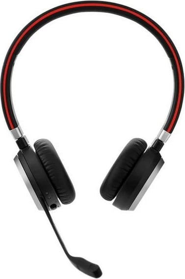 Kufje Jabra Evolve 65 TE Link 390a UC me stand, Bluetooth, Stereo, të zeza