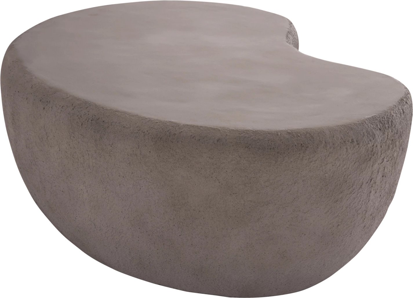 Tavolinë kafeje GERSON, fibër-cement, ngjyrë gri, FH18151.03L, 122x78.5x40cm