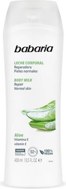 Qumësht trupi unisex Babaria Aloe 400ml