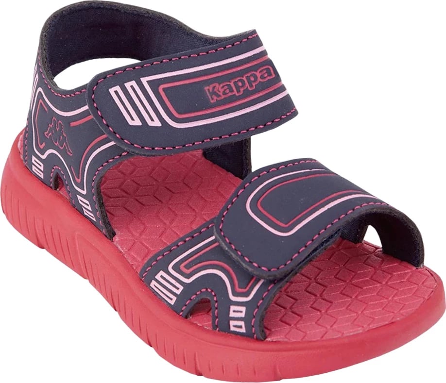 Sandale për fëmijë Kappa, navy-pink