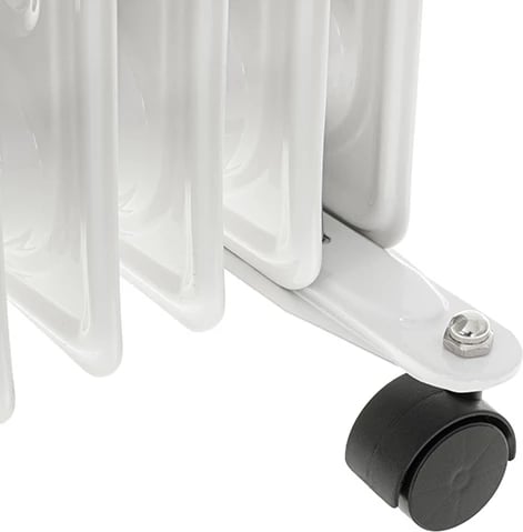 Radiator me vaj, Adler, 7819, 2500W 15 seksione, 3 nivele ngrohjeje, termostat, i bardhë