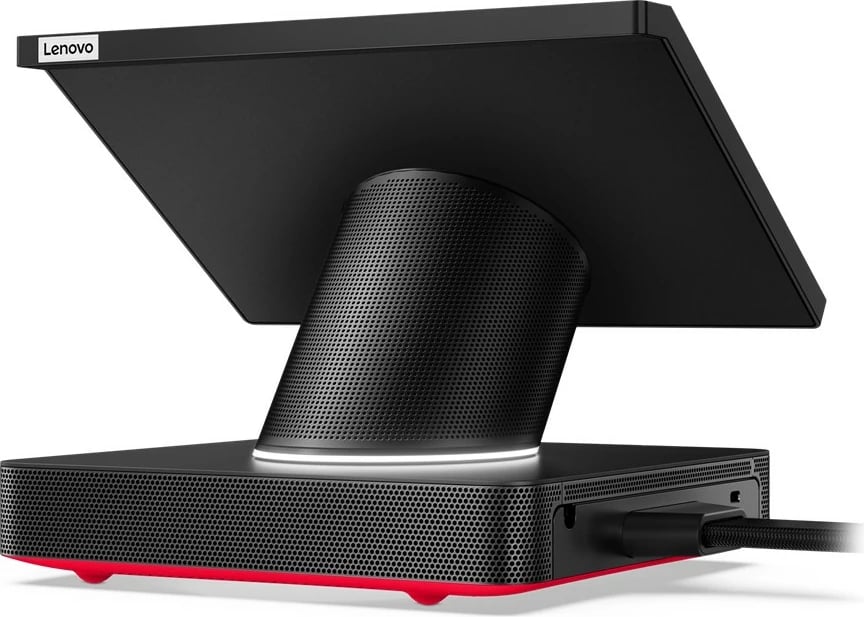 Kasë Lenovo ThinkSmart SP Hub Teams, ekran me prekje, e zezë