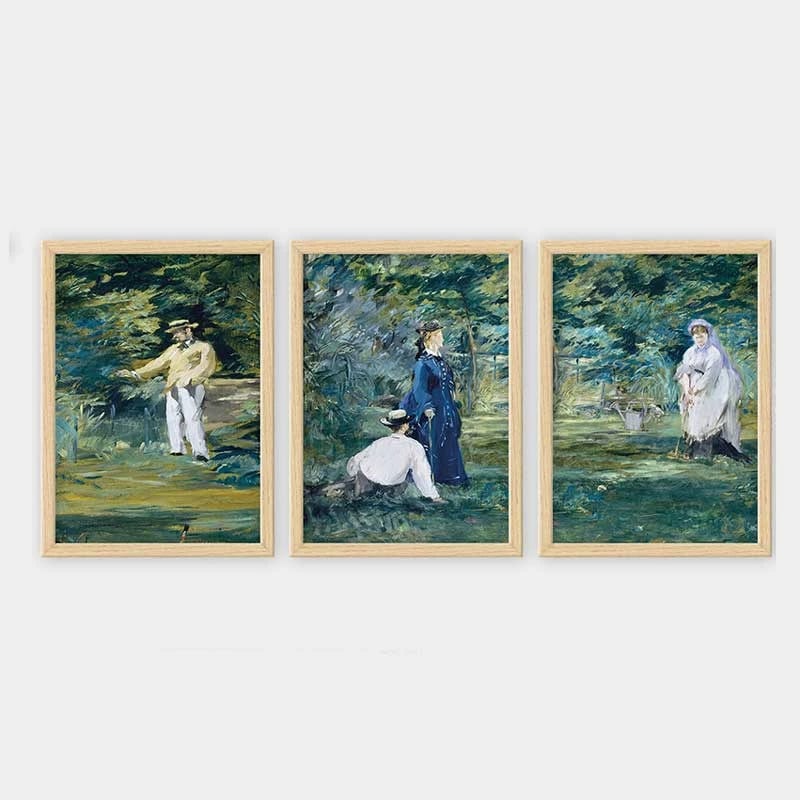 Pikturë dekorative me kornizë (3 copë), Wallity, 3NTC_UN14535778_5575