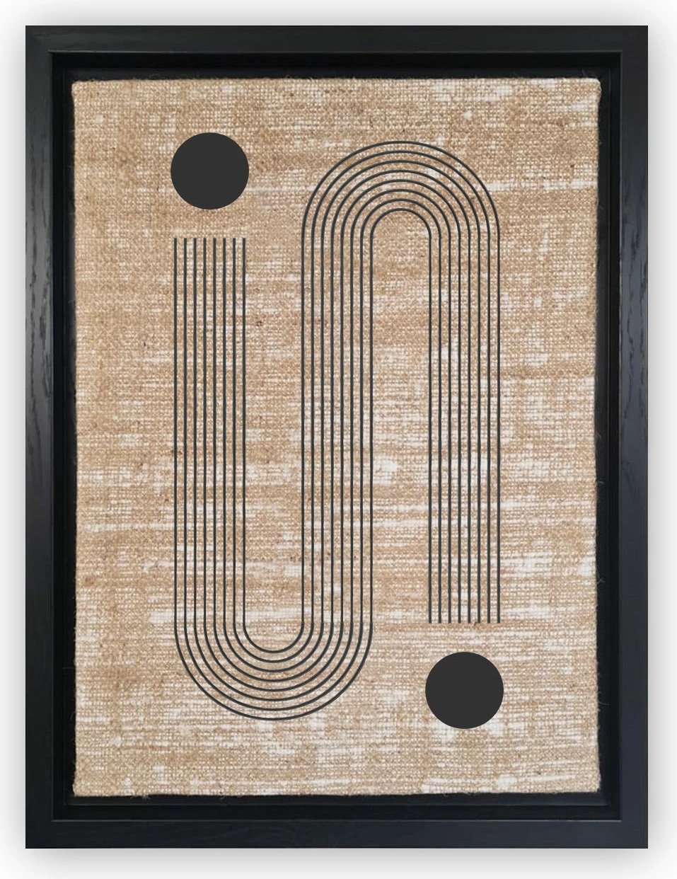 Pikturë dekorative në kanavacë, shumëngjyrëshe, Wallity LSJ91798867261, 46x66cm