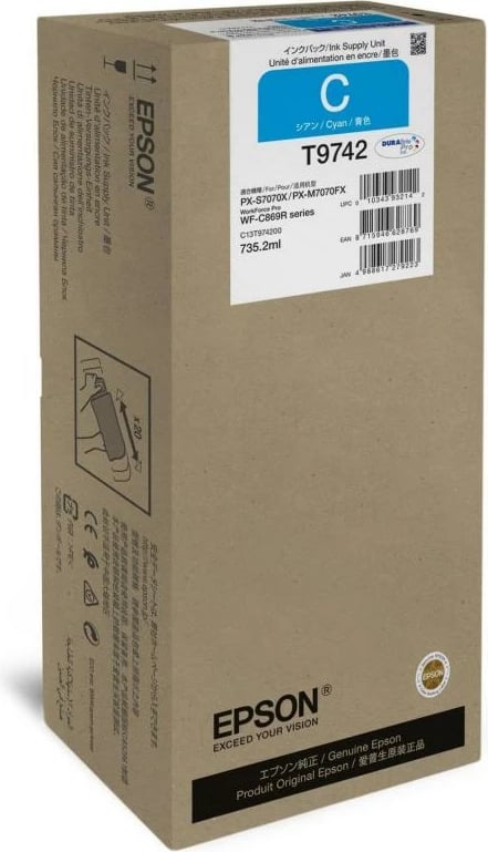 Kartush boje Epson T9742 (C13T97420N/C13T974200) XXL 700 ml cian