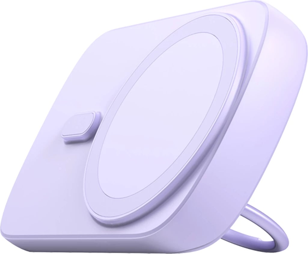 Powerbank wireless Joyroom JR-W030, 6000mAh, 20W, MagSafe, me unazë dhe mbajtëse, vjollcë