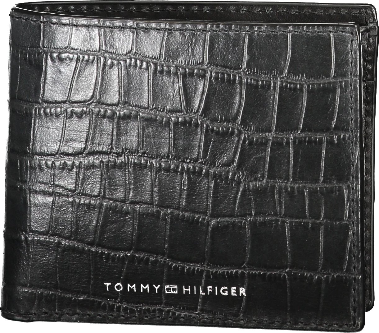 Portofol Tommy Hilfiger meshkuj, i zi