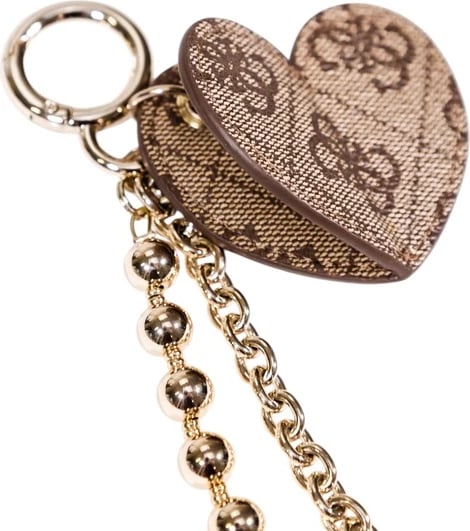 Aksesor çelësash Guess femra, beige