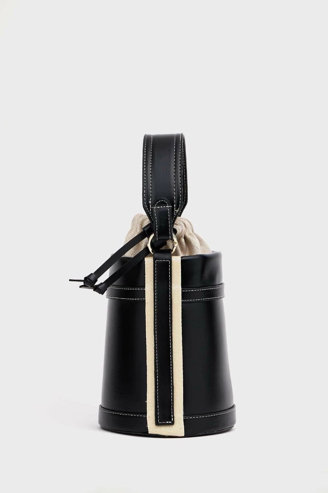 Çantë dore Zoozie, PU lëkurë, e zezë, MK1020225SAG10-01