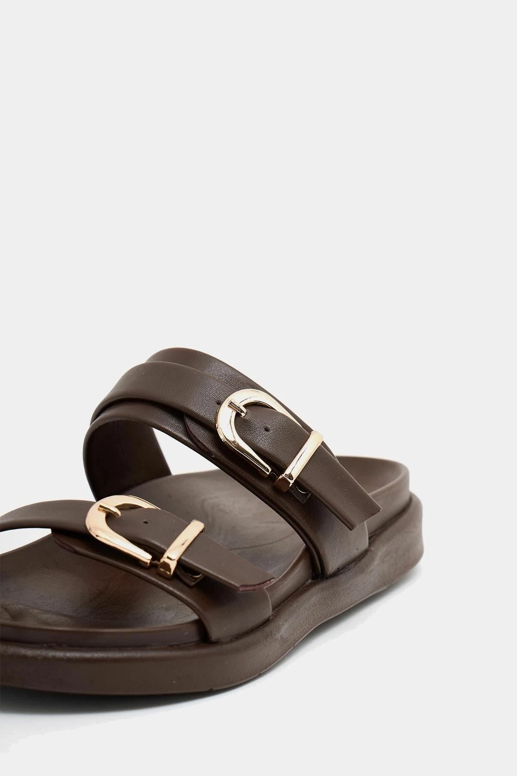 Pantofla për gra, ngjyrë kafe, Jumeon MK1340125YR20-004