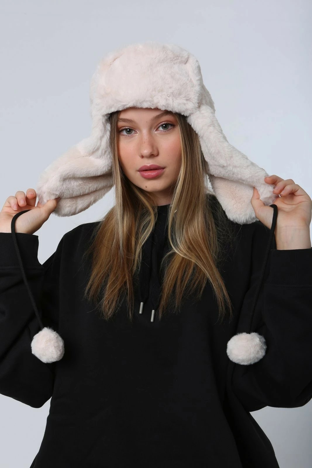 Kapelë dimri për gra, Jumeon, Bere1103, bezhë