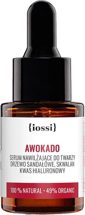 Serum për fytyrë Iossi Avocado me Acid Hialuronik për femra 10ml