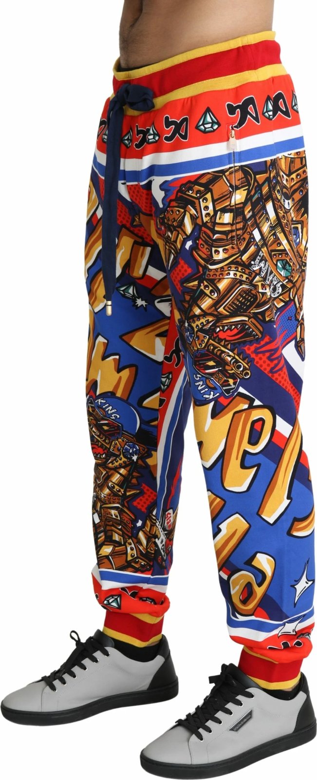 Trenerka të poshtme për meshkuj Dolce & Gabbana, shumëngjyrëshe 