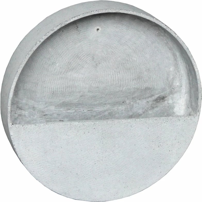 Mbajtës për bimë aromatike në mur, gur i sinterizuar, ngjyrë gri, 30x30x9cm Mbajtës për bimë aromatike në mur, gur i sinterizuar, ngjyrë gri, 30x30x9cm