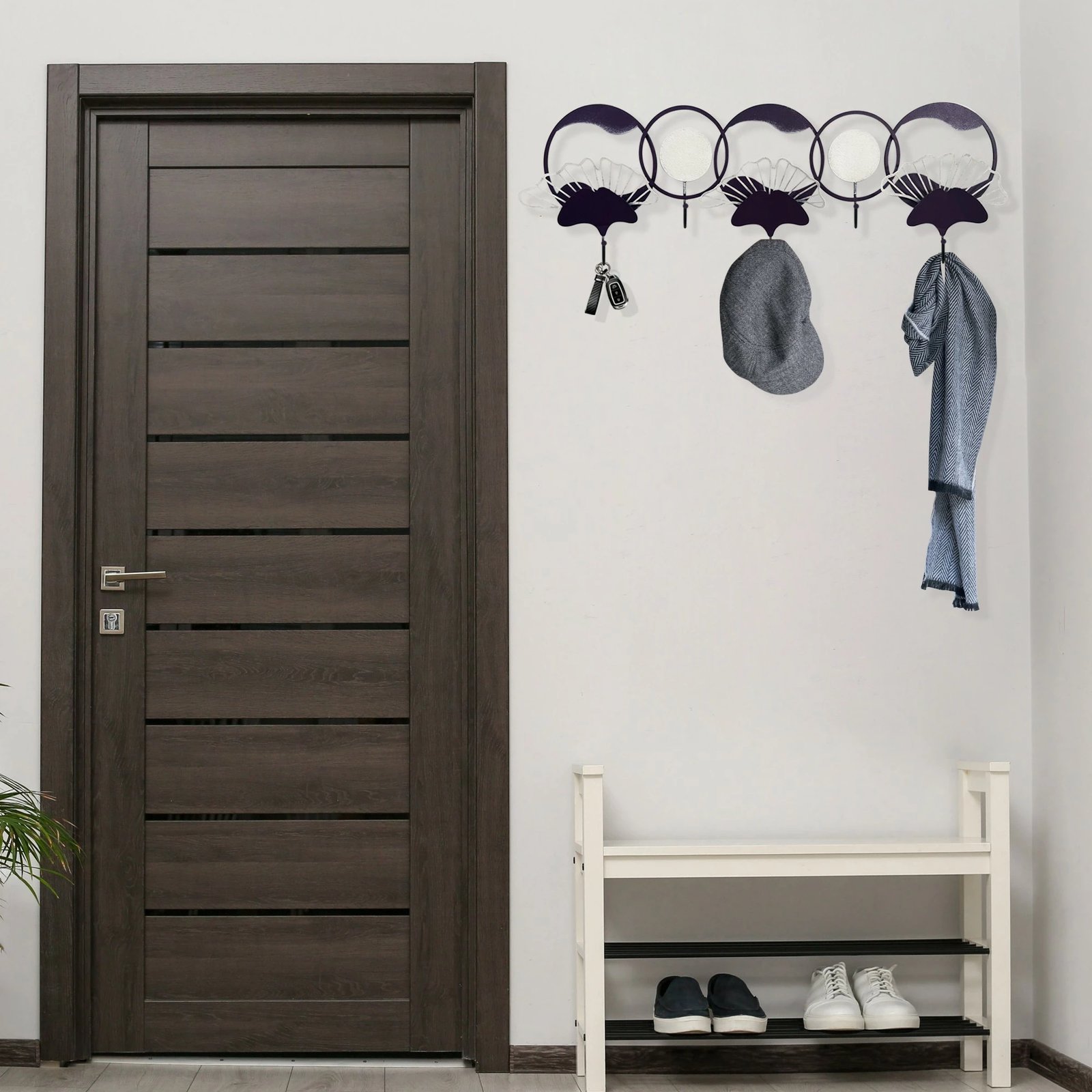 Varëse muri metalike, shumëngjyrëshe, Wallity Dilan, 63x23cm