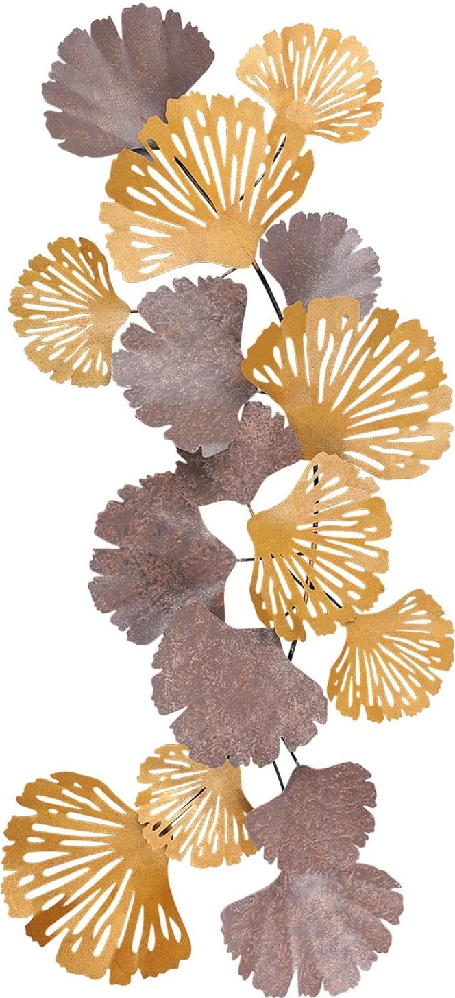 Aksesor dekorativ metalik për mur Wallity, Gergo, shumëngjyrësh, 130x6x60cm