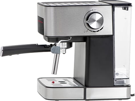 makinë kafeje me presion, Camry, CR 4410, 15 bar, depozitë 1.6 L, 850-1000W, panel me prekje, argjendtë