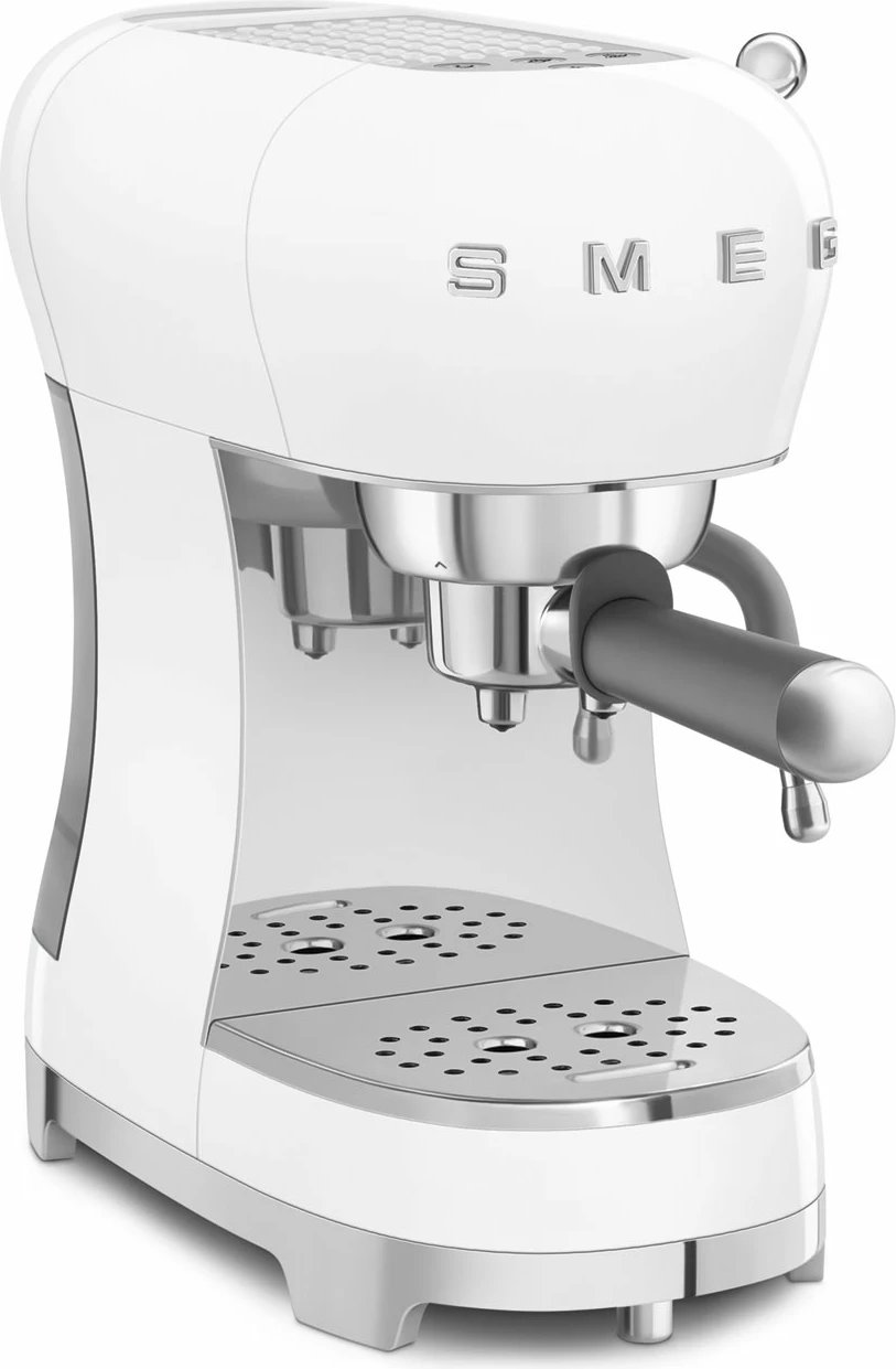 Aparat për kafe espresso SMEG ECF02WHEU, i bardhë