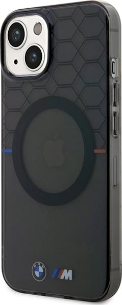 Mbështjellës BMW Pattern MagSafe për iPhone 14 6.1", Gri