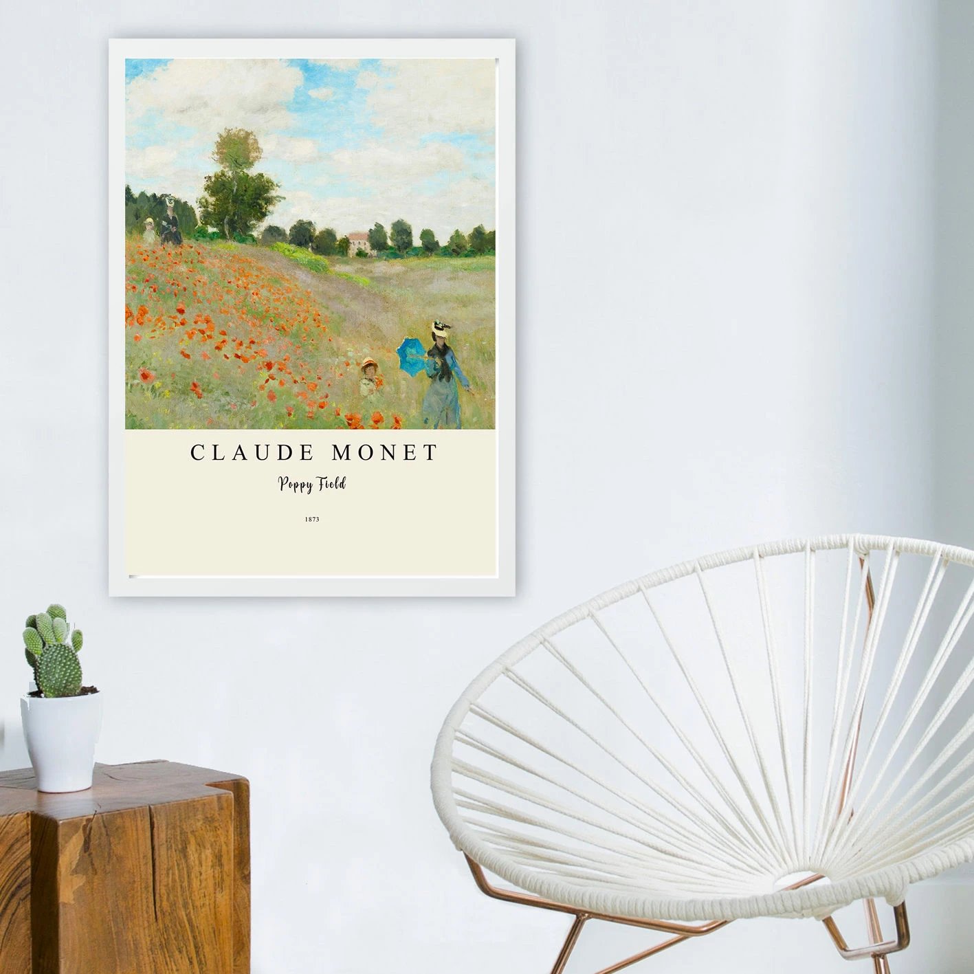 Pikturë dekorative me kornizë, Wallity, BC3896119-5575