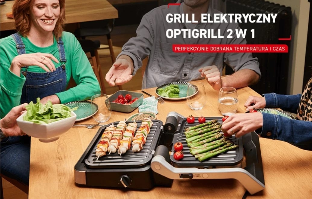 Grill elektrik Tefal GC 772D30, Argjendtë