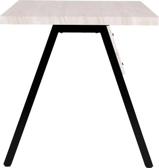 Tavolinë pune ALPHA, ngjyrë sonoma e zezë, 120x76x74