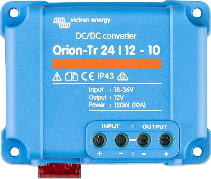 Konvertues Victron Energy Orion-Tr 24/12-10A, 120 W, Blu