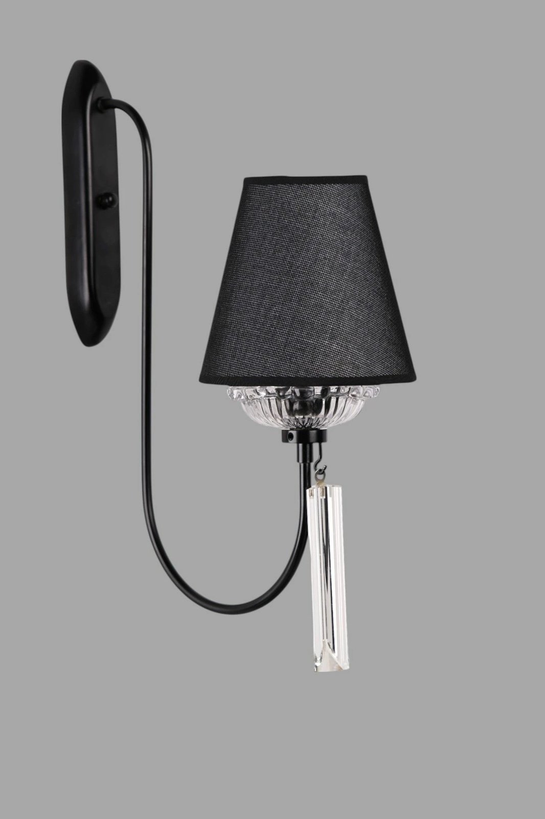 Llambë muri Opviq, ngjyrë e zezë, 9081-2