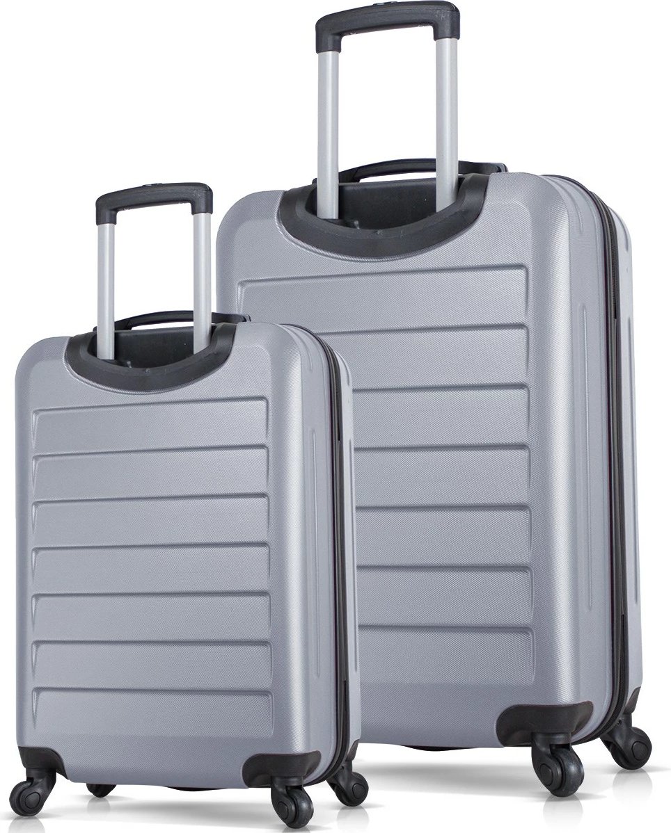 Set valixhesh (2 copë), ngjyrë gri, Zoozie Bags, 4780