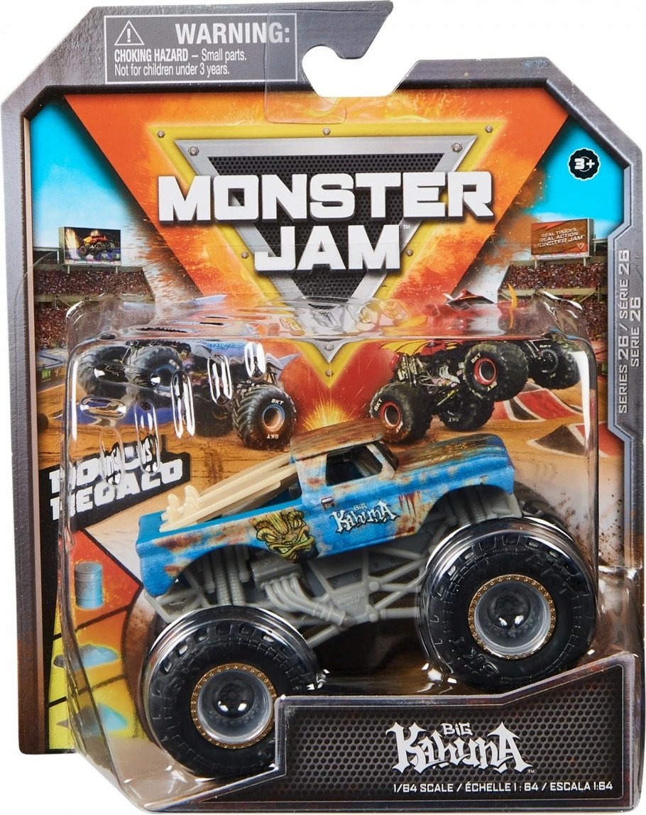 Lodër veturë Monster Jam Spin Master 1:64, metal dhe plastikë, ngjyra të përziera, 1 copë Lodër veturë Monster Jam Spin Master 1:64, metal dhe plastikë, ngjyra të përziera, 1 copë