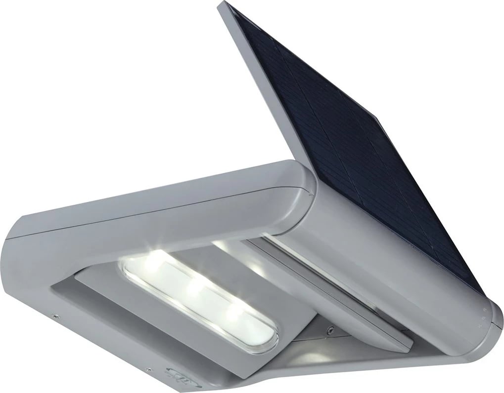 Dritë muri LED GreenBlue GB131, 12W, Solar, Dy drejtime drite, Bardhë