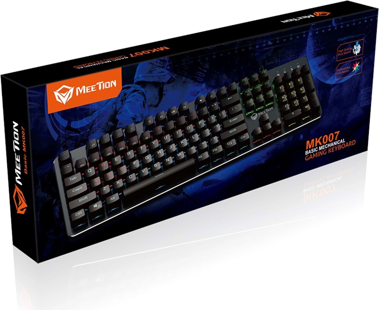 Professional LED Mechanical Gaming Keyboard