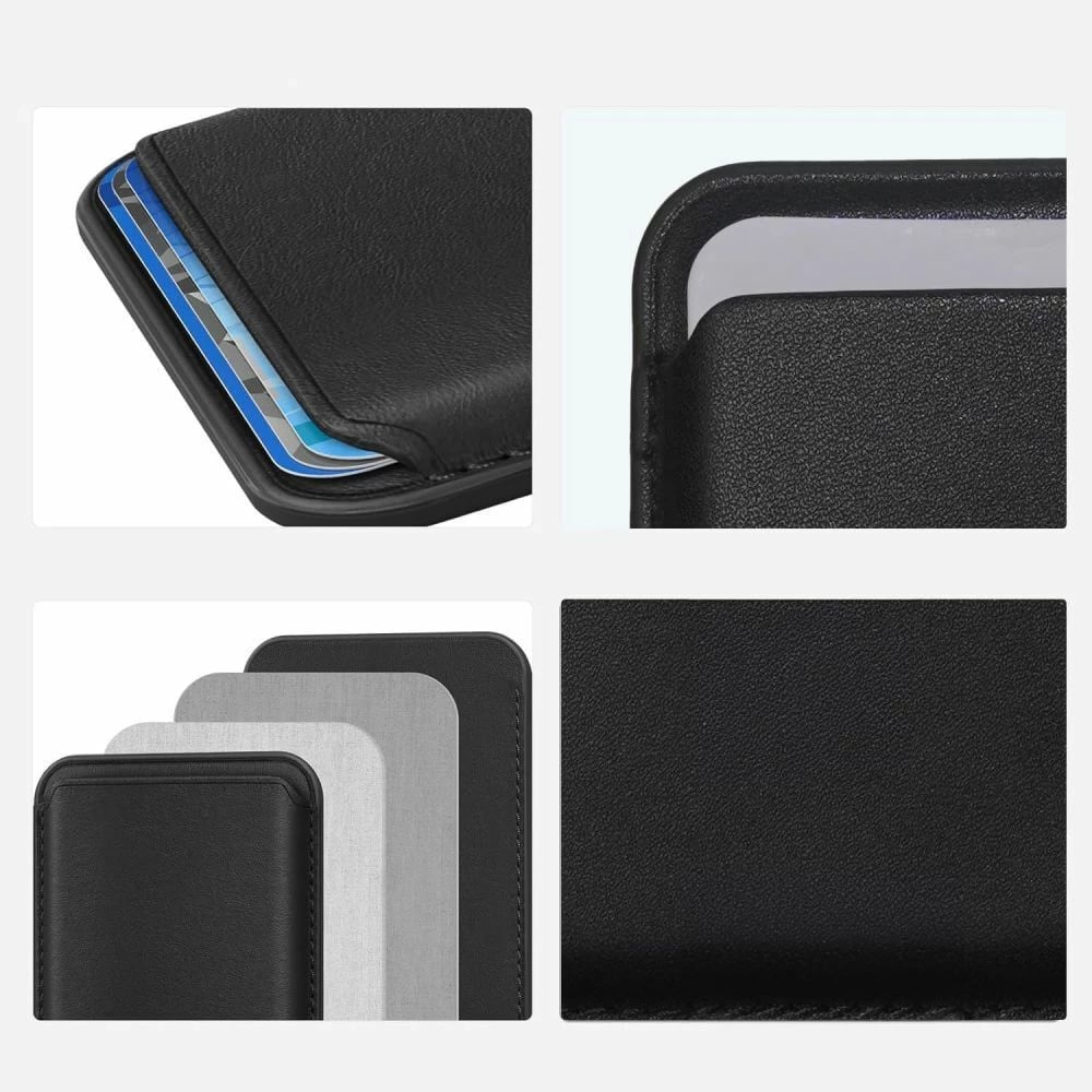 Mbështjellës Tech-Protect MagWallet me MagSafe, për kartela/dokumente, i zi