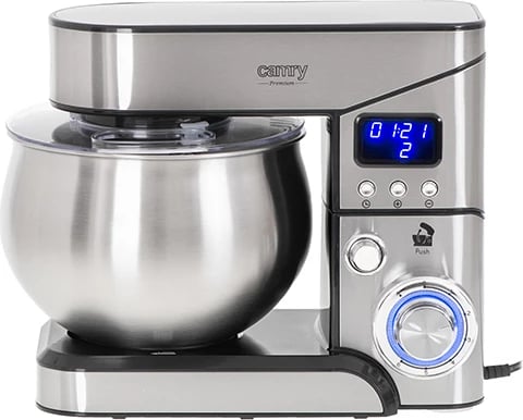 Mikser planetar me LCD, Camry, CR 4223, 5 L, 2000 W, argjendtë
