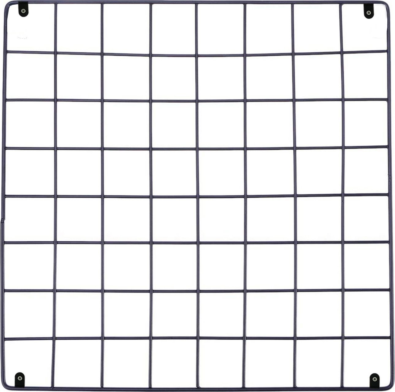 Aksesor dekorativ metalik për mur, Wallity, WR004, i zi, 60x60x3cm Aksesor dekorativ metalik për mur, Wallity, WR004, i zi, 60x60x3cm