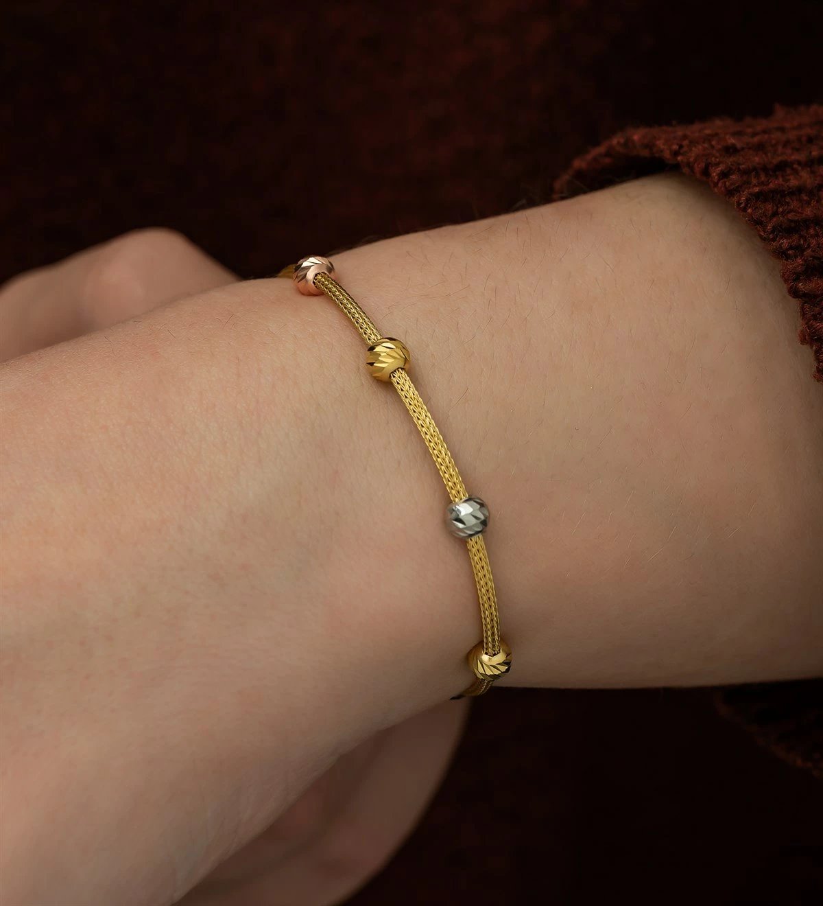 Byzylyk argjendi Jumeon, NRZ1179, ngjyrë ari dhe argjendi