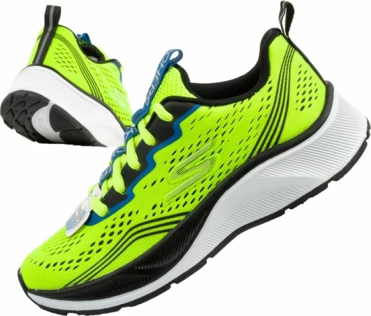 Atlete fëmijësh Skechers, të gjelbra