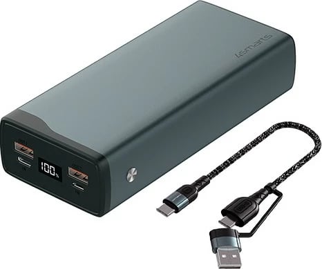 Power bank 4smarts VoltHub Pro, 26800 mAh, Quick Charge 3.0, Ngjyrë e zezë, Metalike