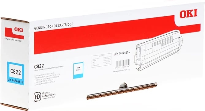 Toner OKI 44844615 7300 faqe standard cyan