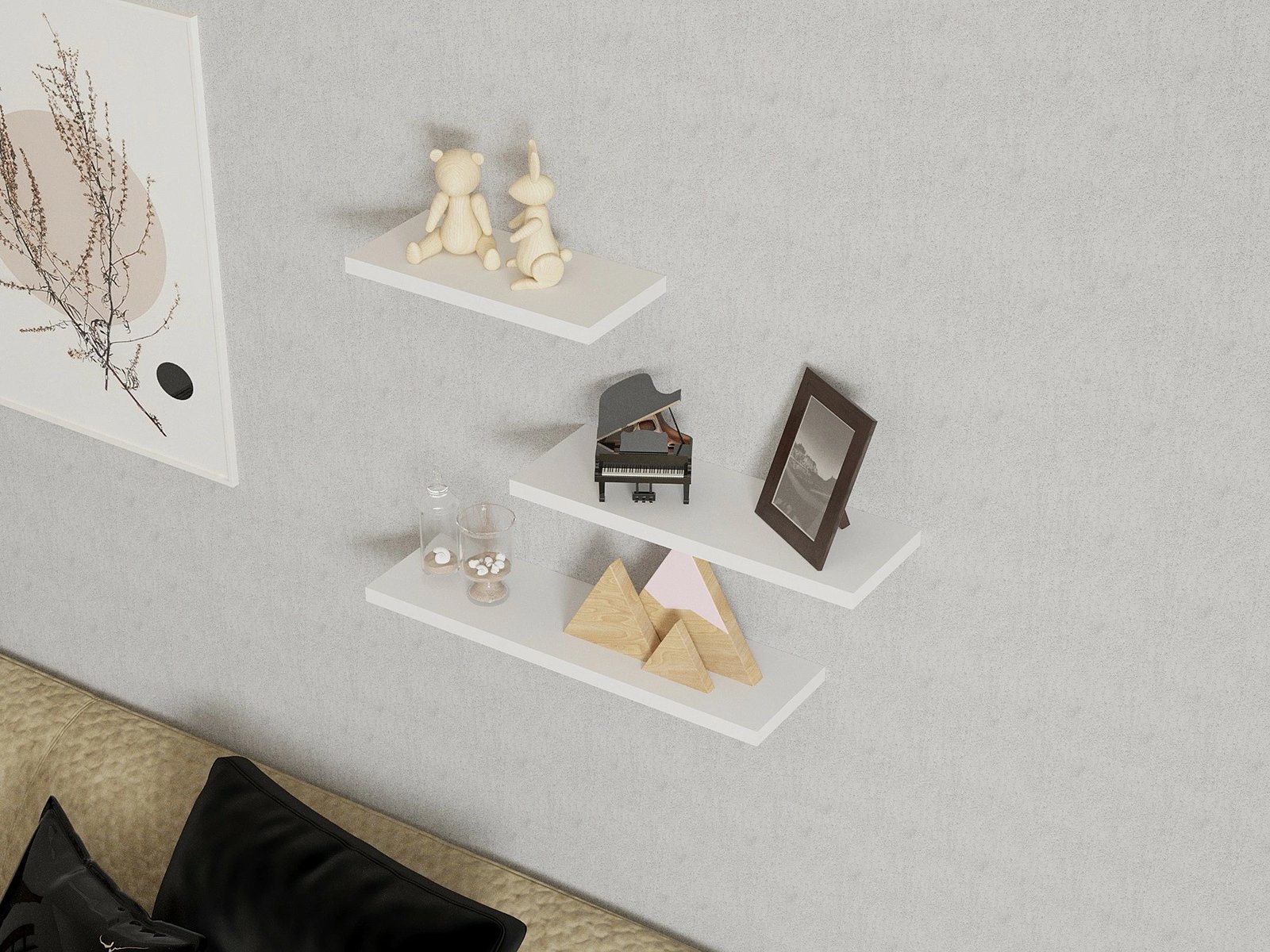 Raft muri Hanah Home, Leila, i bardhë